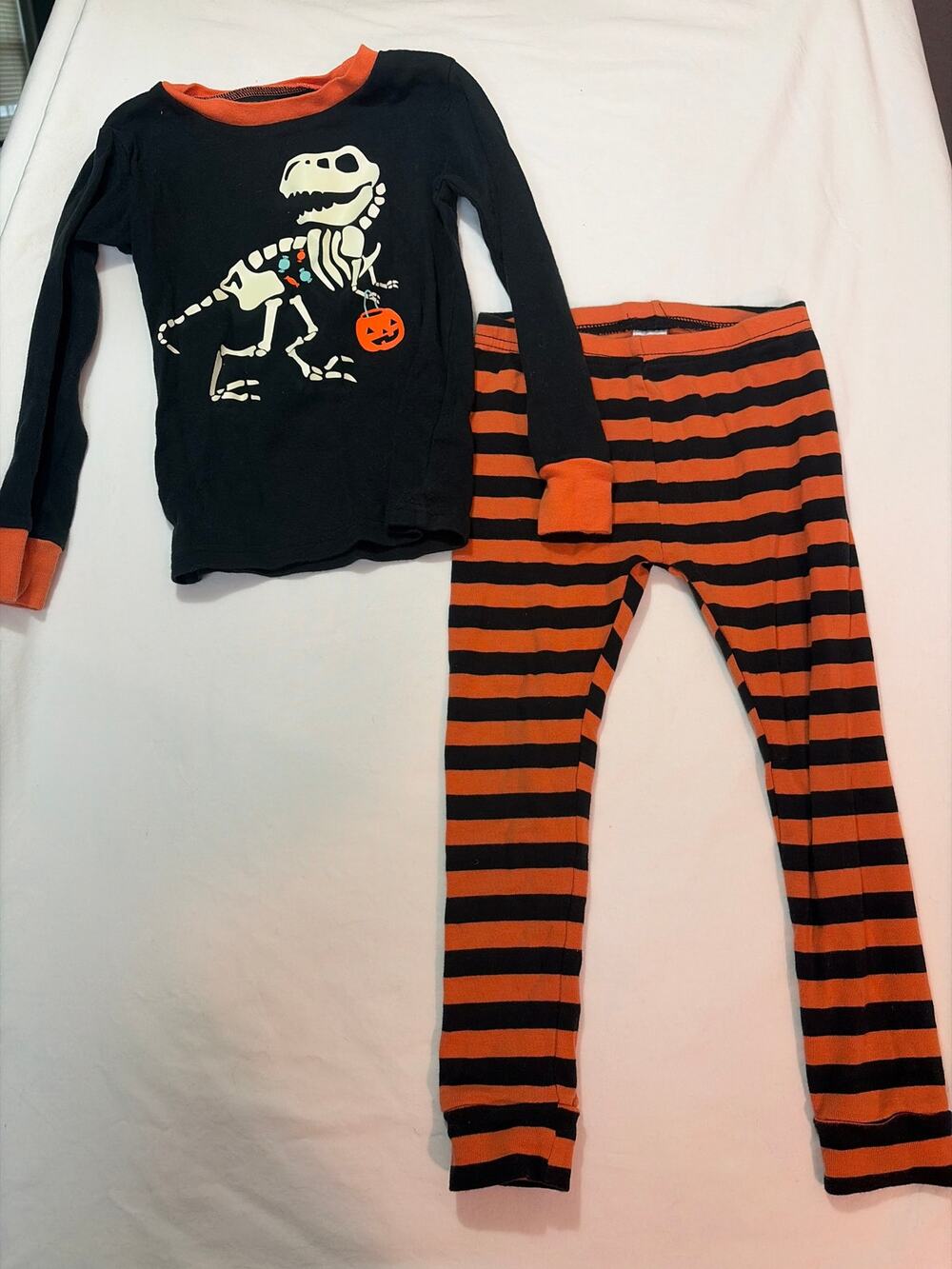 Carter's Halloween Dino Pajamas